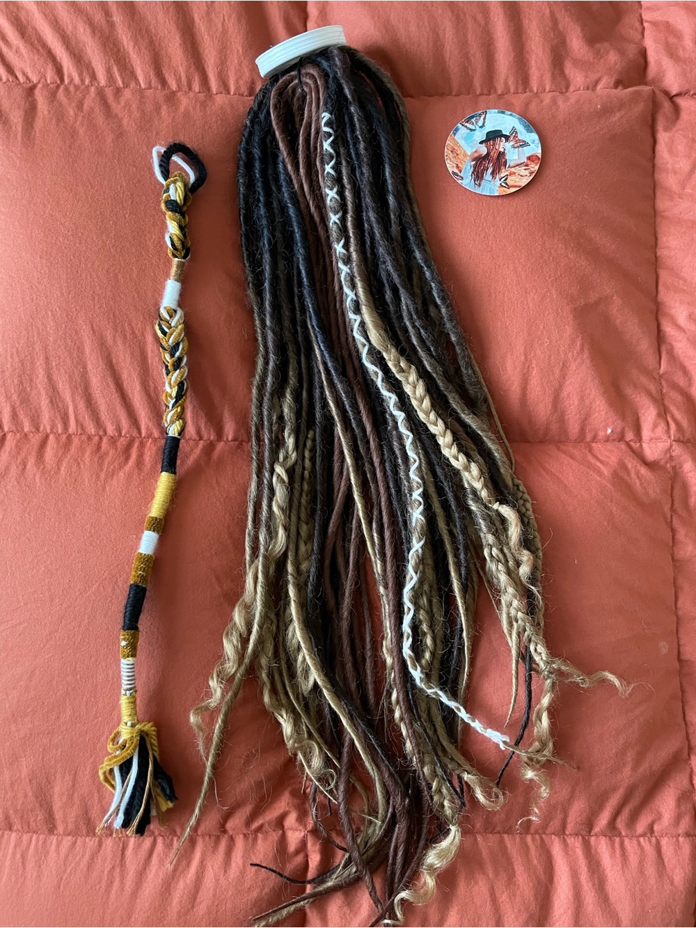 DreadFullHippie Synthetic Boho Dreadlock Hair Extensions -